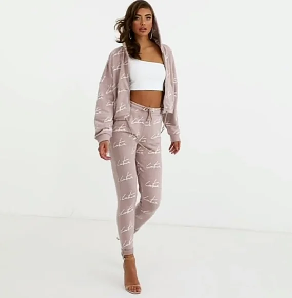 New COTTON lounge sweatpants by The Couture Club #A186Y - Picture 4 of 16